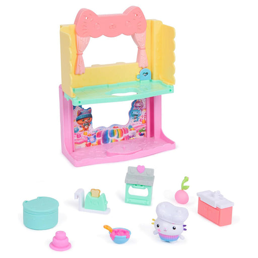  Gabby's Dollhouse The Movie: 'Cakey's' Sprinkle Cake-tastic Kitchen Playset
