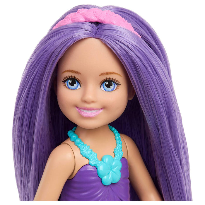 Barbie Chelsea Royal with Purple Hair 6" Doll 