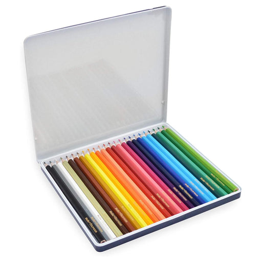Helix Oxford 24 Colouring Pencils Tin