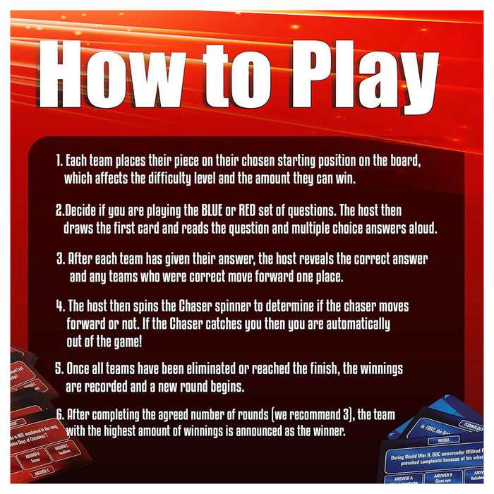 The Chase Card Game