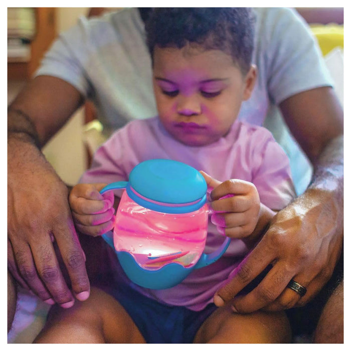 Glo Pals The Mini Sensory Play Jar Blue