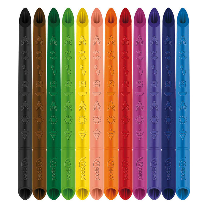 Maped Color'Peps Innovation Infinity Coloured Pencils (12 Pack)
