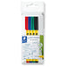 Staedtler Noris Writing Pen Assorted Colours (4 Pack)