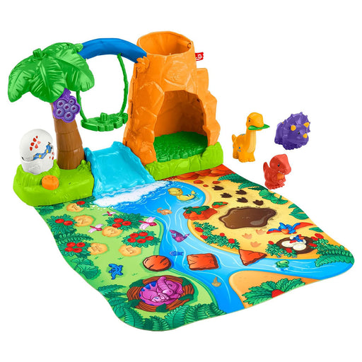 Fisher-Price Little People Dinosaur Village & Playmat