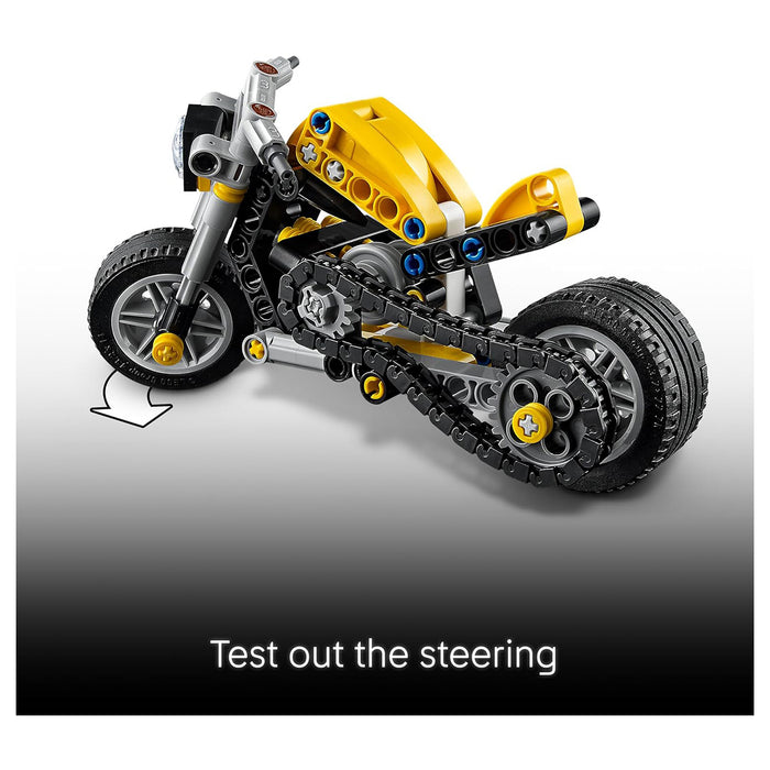LEGO Technic Yellow Motorbike Building Set