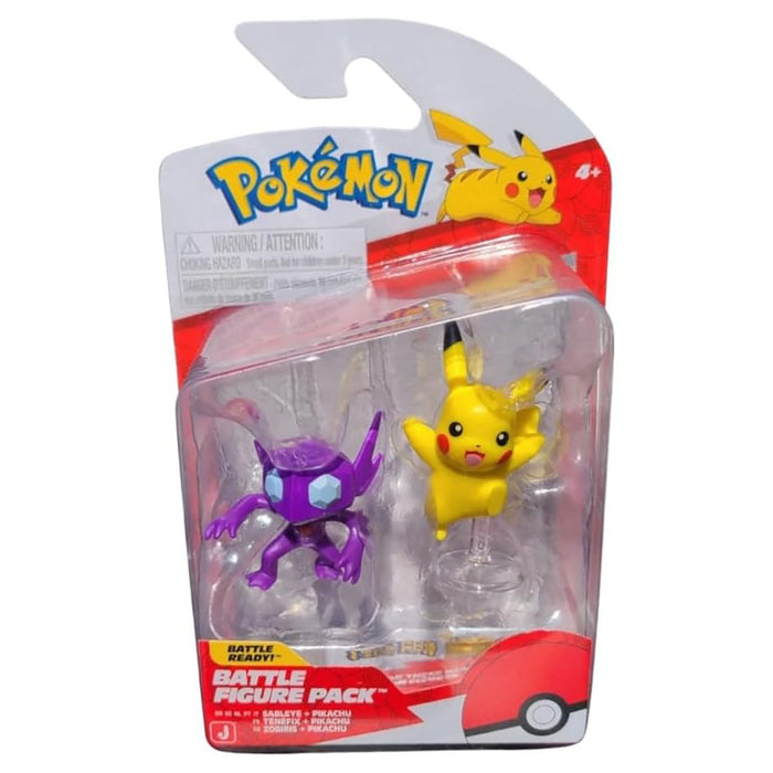 Pokémon Battle Figure Pack with Sableye & Pikachu