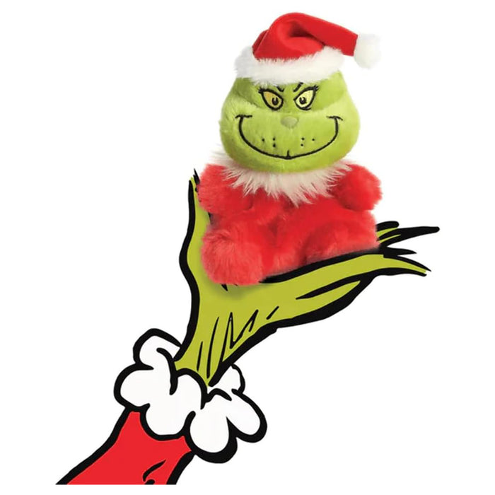 Palm Pals Santa Grinch 13cm Soft Toy