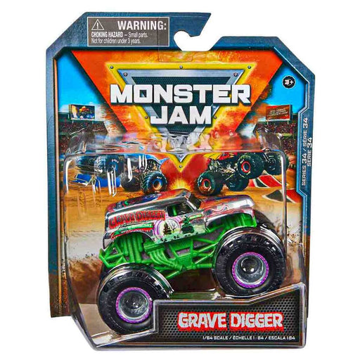 Monster Jam 'Grave Digger' 25th Anniversary 1:64 Truck Series 34