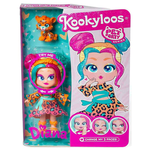 KookyLoos Pet Party Diana Doll