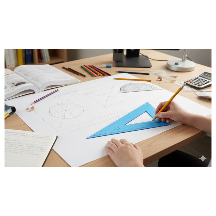 Helix 31cm 60 degree Set Square