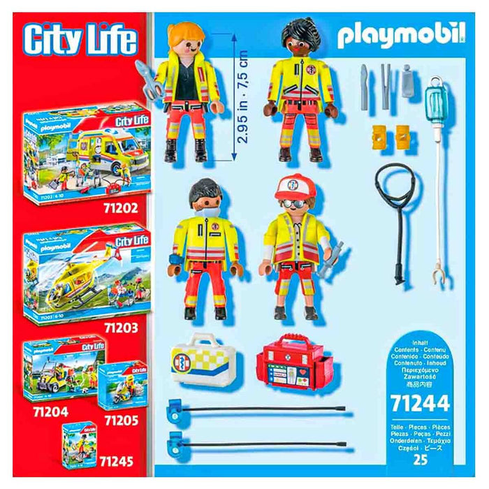 Playmobil City Life Medical Team Playset