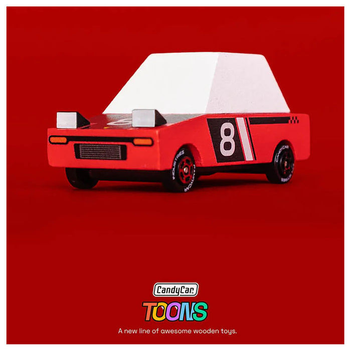 CandyCar Hachigo Red Racer Car
