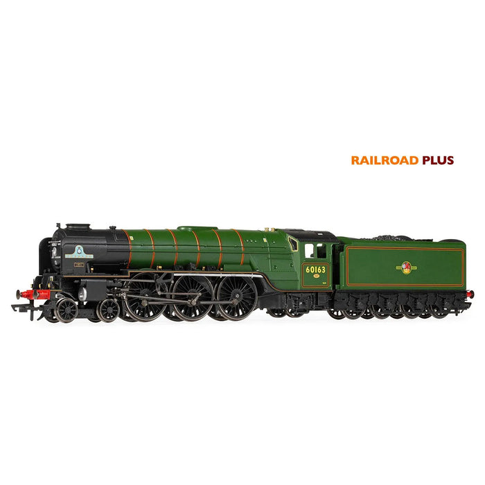 Hornby Railroad Plus British Railways Peppercorn Class A1 4-6-2 60163 Tornado Train