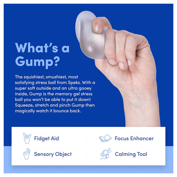 Speks Gump Jumbo Dew Memory Gel Stress Ball