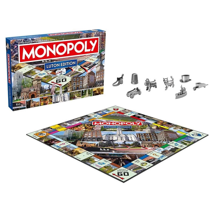Monopoly Board Game Luton Edition