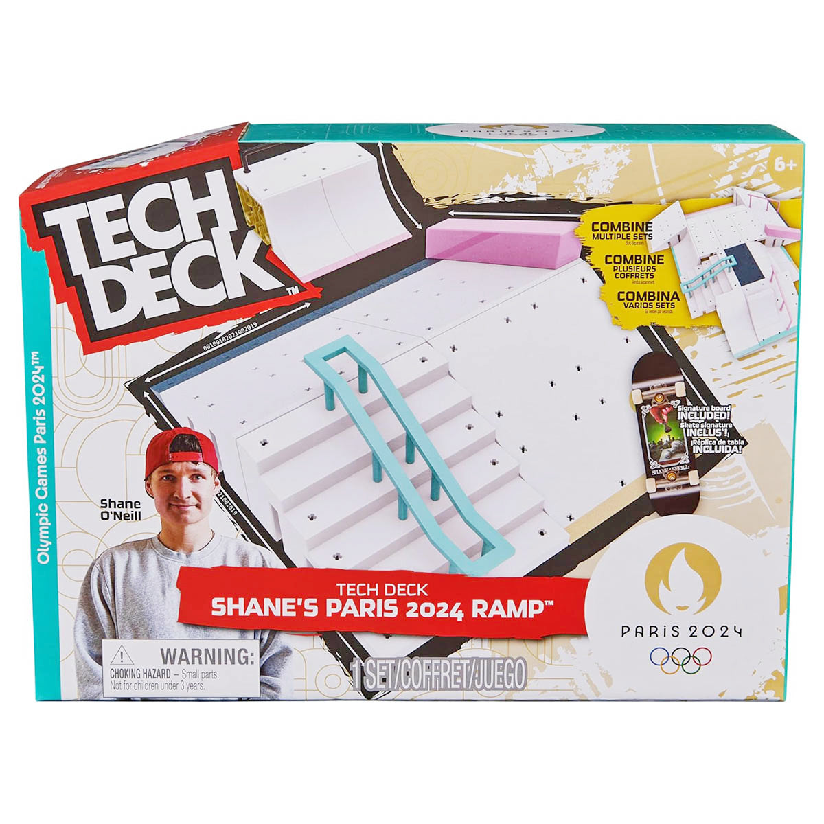 Tech Deck Shane's Paris Ramp 2024 X-Connect Fingerboard Set — Booghe