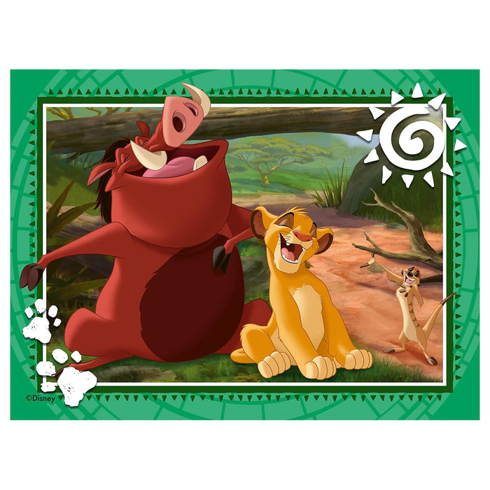 Ravensburger Disney Lion King 4 in a Box Jigsaw Puzzles