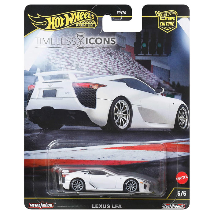 Hot Wheels Car Culture Timeless Icons Lexus LFA Car 5/5