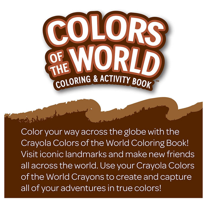 Crayola Colours of the World Colouring & Activity Book