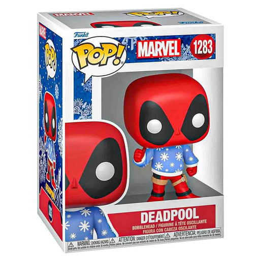 Funko Pop! Marvel: Deadpool (Festive sweater) Bobblehead Figure #1283