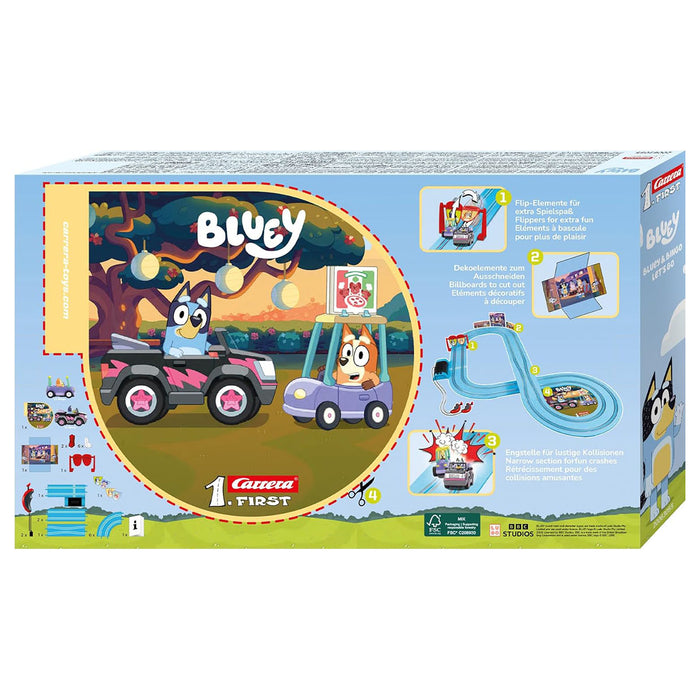 Carrera First Bluey & Bingo Let's Go Set
