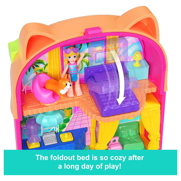 Polly Pocket Kitty Popsicle Resort Compact Playset