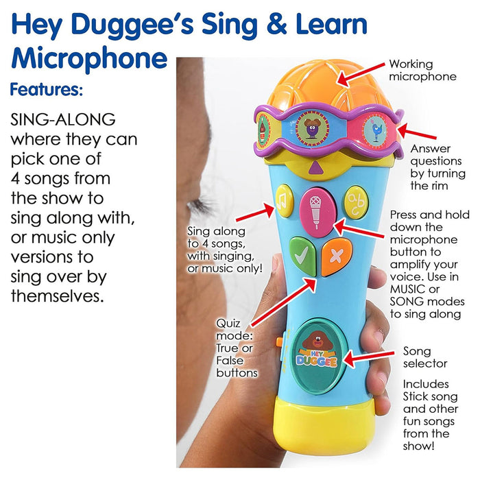 Hey Duggee Sing & Learn Microphone