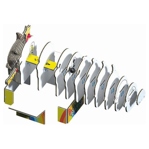 EUGY Cat Cottonball 3D Cardboard Model Kit