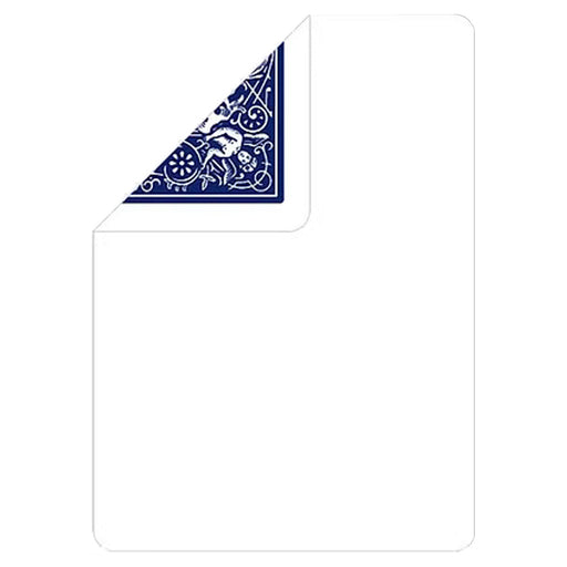 Bicycle Blank Face Magic Deck Standard Playing Cards Blue