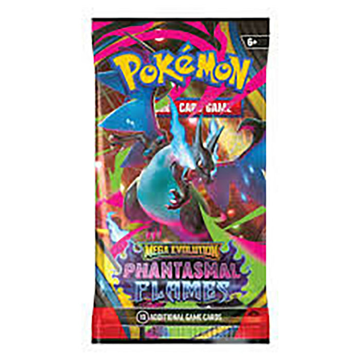 Pokemon TCG: Mega Evolution Phantasmal Flames Booster Pack