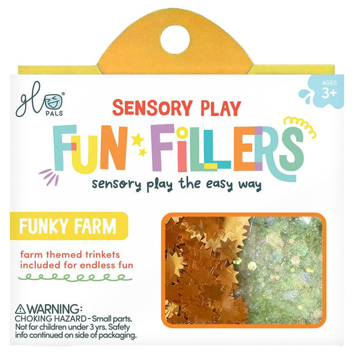 Glo Pals Sensory Play Fun Fillers Funky Farm Theme Set