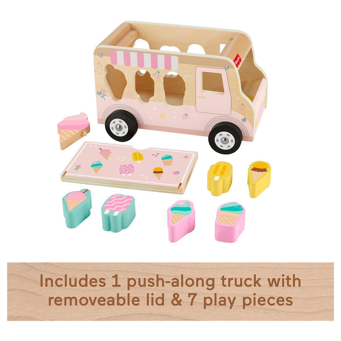 Fisher Price Wooden Ice Cream Shape Sorter