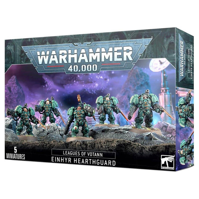 Warhammer 40,000 Leagues of Votann: Einhyr Hearthguard Miniatures Set
