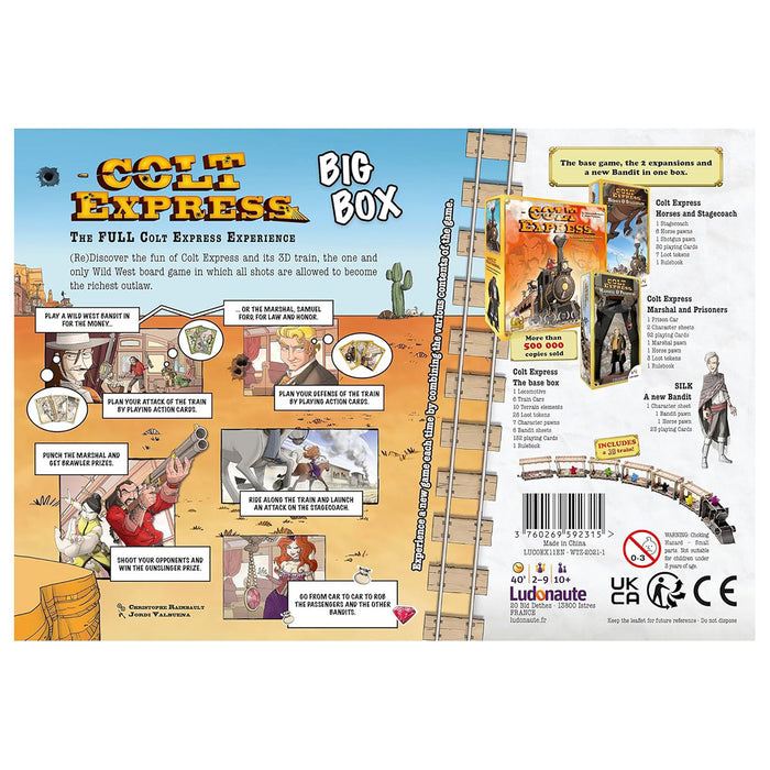 Colt Express Big Box Edition Board Game
