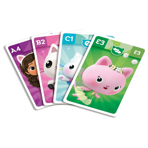 Shuffle Gabby's Dollhouse 4 in 1 Card Game