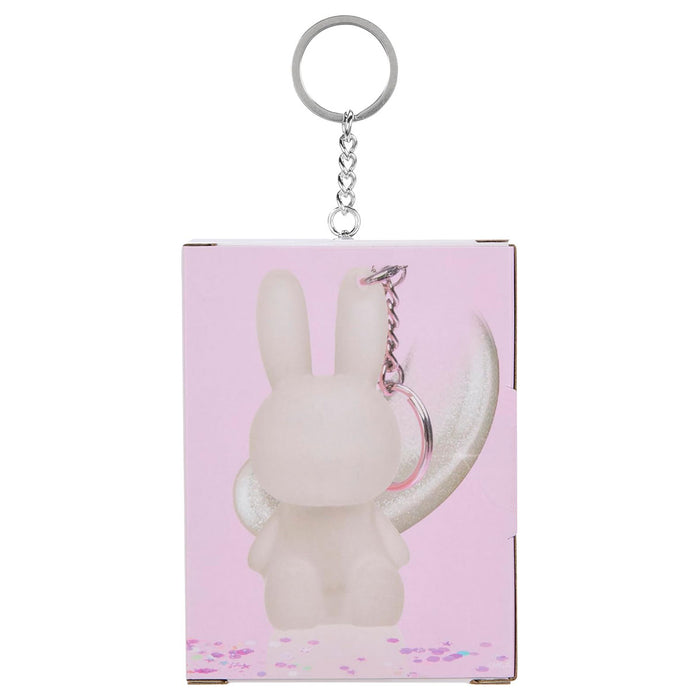 Mini Glam Bunny Lip Gloss See It Through Keychain