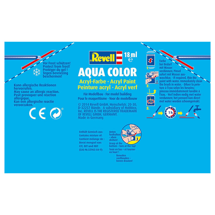 Revell Aqua Color Clear Gloss 18ml Acrylic Paint 