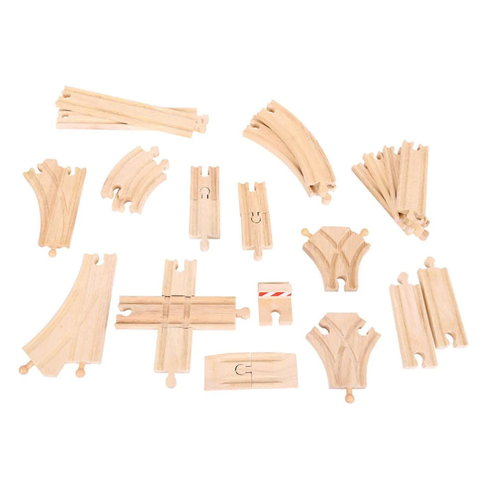 Bigjigs Rail Low Level Track Expansion Pack