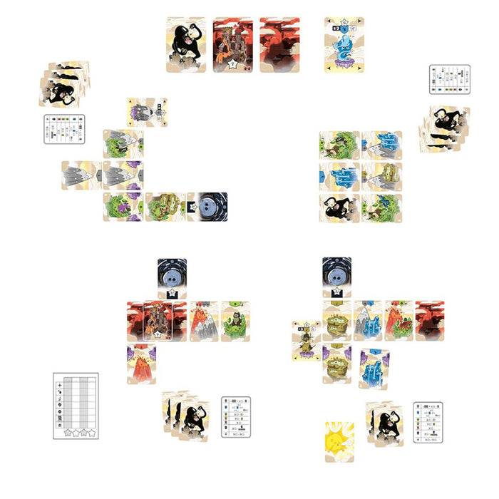 Strange World Above the Clouds Card Game