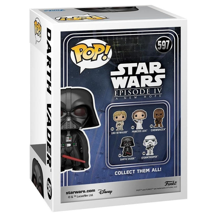 Funko Pop! Star Wars: A New Hope: Darth Vader Bobble-Head Figure #597