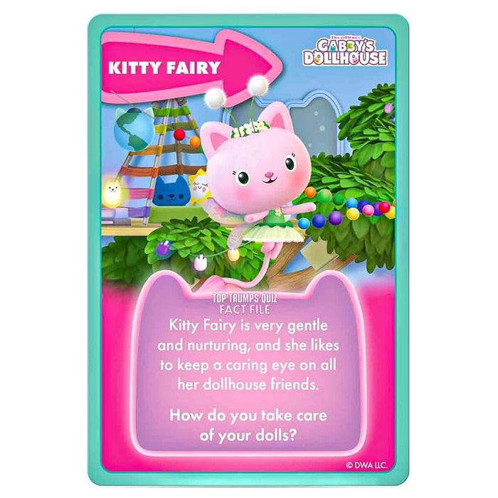 Gabby’s Dollhouse Top Trumps Juniors Card Game