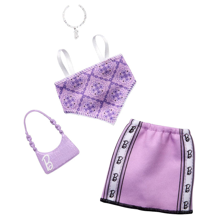 Barbie Complete Looks Purple Theme Doll Clothes Pack