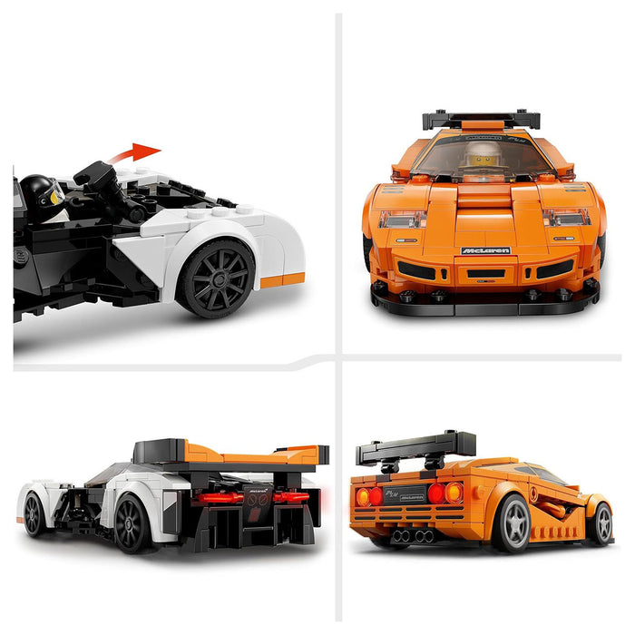 LEGO Speed Champions 76918 McLaren Solus GT & McLaren F1 LM Building Set