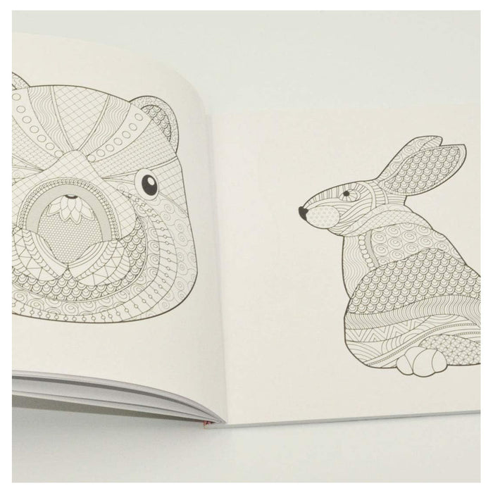 Colour Therapy Floral Colouring Book Series Two