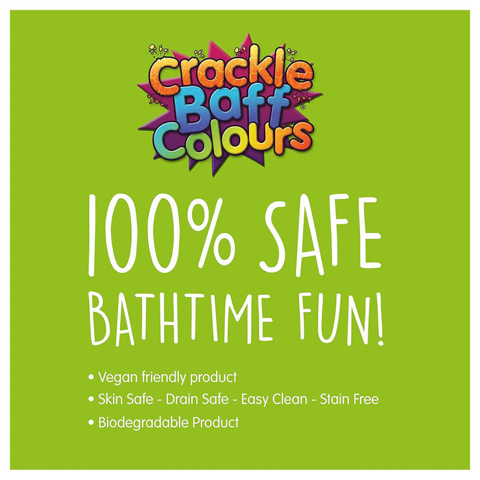 Crackle Baff Colours Bath Bombs (3 Pack) 