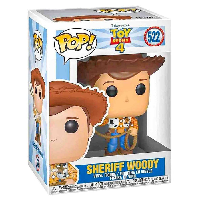 Funko Pop! Disney Pixar: Toy Story 4: Sheriff Woody Vinyl Figure #522