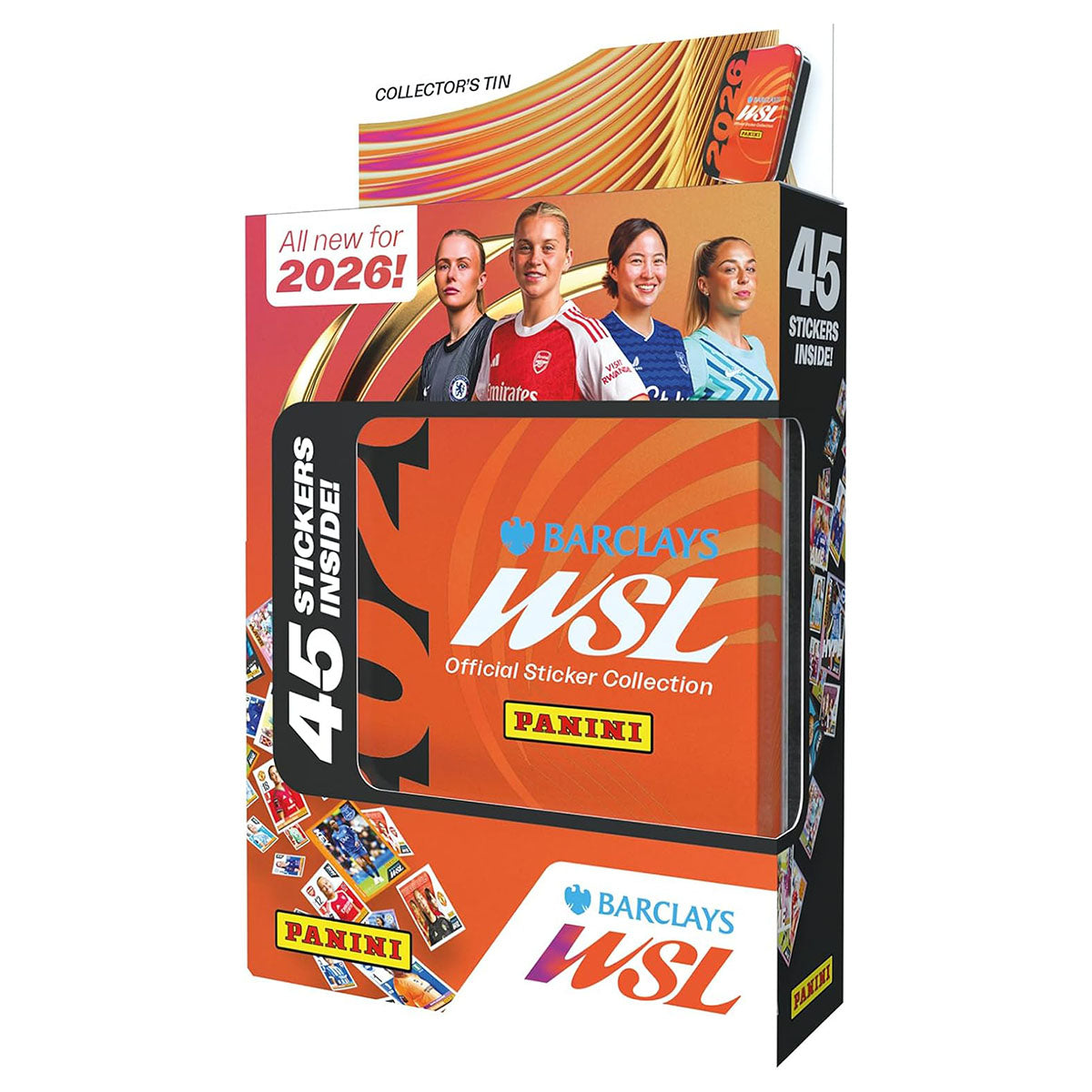 Panini Women's Super League 2025/26 Sticker Collection Pocket Tin — Booghe