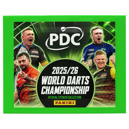 Panini PDC 2025/26 World Darts Championship Sticker Collection 36 Pack Box
