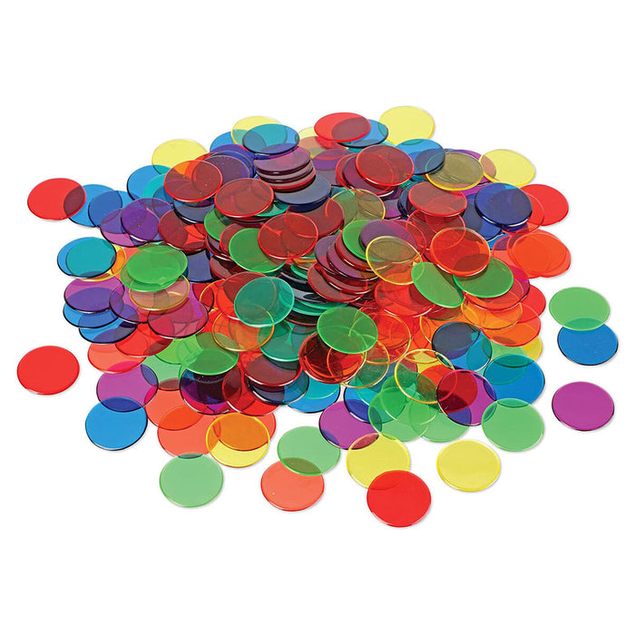 Learning Resources Transparent Counters (250 Pack)