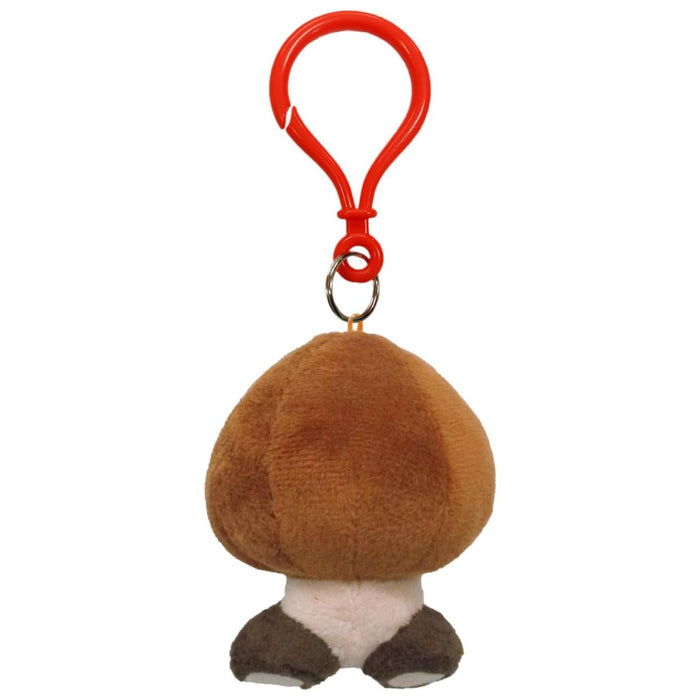 Super Mario Goomba Plush Keychain